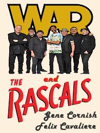 The Rascals with WAR 