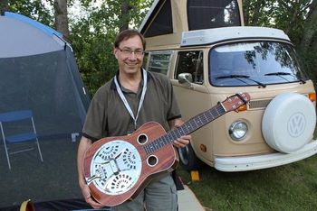 Leonard & his dobro
