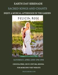 Earth Day Serenade in the Garden with Felicia Rose