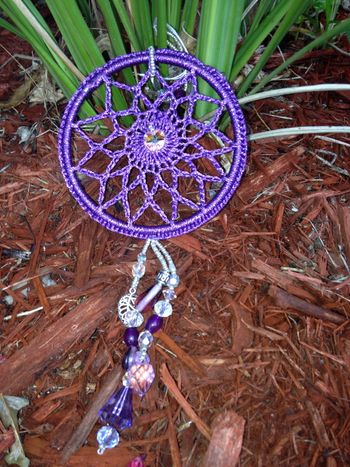 Purple mini Dreamcatcher $44
