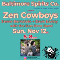 Zen Cowboys and East River Band at Baltimore Spirits Company