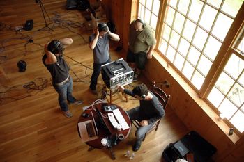 Album Sessions in the 1734 Barn at Sweetwater Farm/Grace Winery, PA. Photo by Antonio D. Paterniti.
