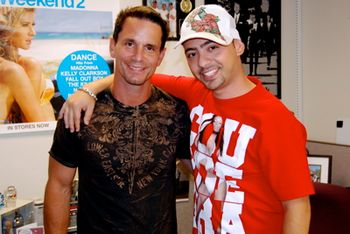 Michael Nappi and Lil' Cee at 100.5 The Zone Sacramento, CA
