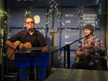 Pernell & Jonathan Reichert at The Truck Stop, Red Truck Beer Company. Dec 2023
