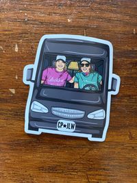 CP + JLW Road Trip Magnet