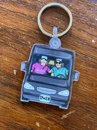 CP + JLW Road Trip Keychain