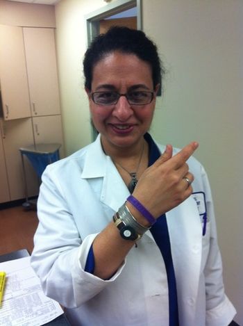 DJ Jeff's Oncologist and Hero Dr. Deepika Wali
