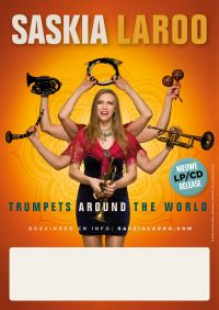 Saskia Laroo Band w. Warren Byrd  'Trumpets Around The World' tour