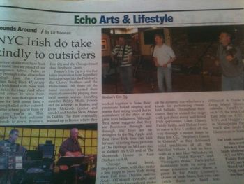 Irish Echo Article about us!
