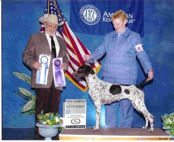 Ch. Olde Ridge On Second Thought V. Cheza bred by Jane C. Rae (Ch. Reflections Silver Cloud, SH x Ch. Cheza's I Imagine This Is It)
