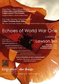 Echoes of World War One - Chamber Music 2000+