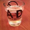"Water In Whiskey" shot glass (Set of 4)