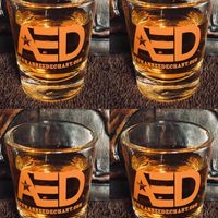 "Water in Whiskey" Shot Glass - Set of 4