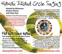 Hawaii Island Circle Sing