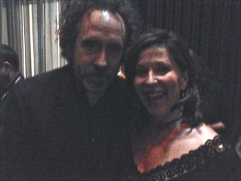 Tim Burton at Danny Elfman Halloween Performance - Staples
