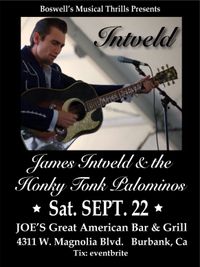 JAMES INTVELD & the Honky Tonk Palominos
