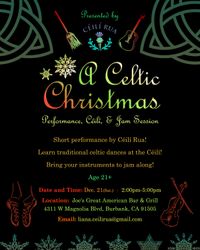 Céilí Rua Celtic Dance Performance & Jam Session