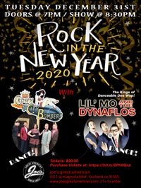 NEW YEAR'S EVE 2020  -  LIL' MO & THE DYNAFLOS  -  CROWN CITY BOMBERS