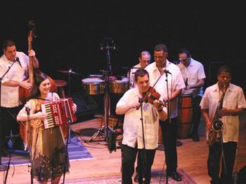 "A Prairie Home Companion" (on upright bass), Town Hall, NYC, 2007
