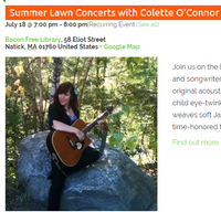 Summer Lawn Concert with Colette O'Connor