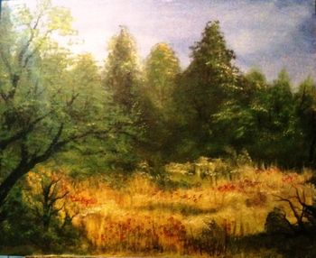 Original landscape, on canvas. Commissions taken.
