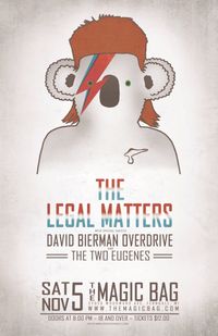 The Legal Matters - Conrad Record Release Party (Detroit)