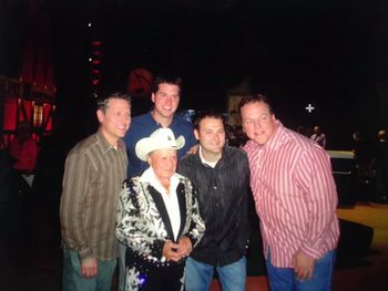 BFA with Little Jimmy Dicken at The Grand Ole Opry
