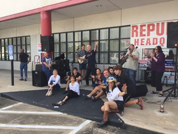 Band PETERBILT playing at The Republican headquarters in Houston, TX just prior to President Trump's election!
