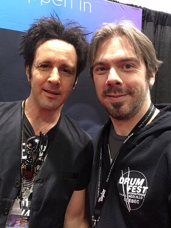 With Glen Sobel
