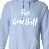 The Good Stuff Hoodie (powder blue)