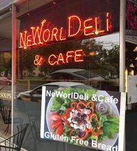 Sharon Scott at New World Deli
