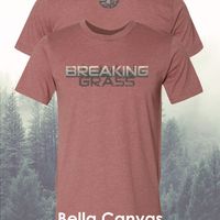 Breaking Grass Logo Shirt in Color: Heather Mauve 