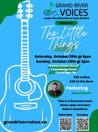 Grand River Voices presents The Little Things! 
