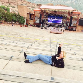 "Red Rocks" sound check, Colorado / Joe Walsh & Bad Co. Tour
