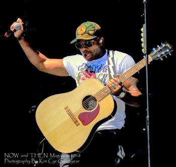 ''Jimmie Allen'' Photos From Boots and Hearts Music Festival 2018 For NOW and THEN Magazine All Rights Reserved Photo By Kim Cyr-Goodyear
