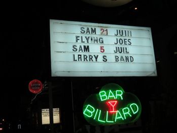 Flying Joes live Rawdon
