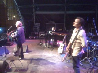 On stage with Don McLean in Belgium
