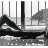 Elisa at the beach by Nestor Zurita