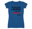 Women's Quote T-shirt by Marian Georgiou