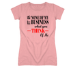 Women's Quote T-shirt by Marian Georgiou