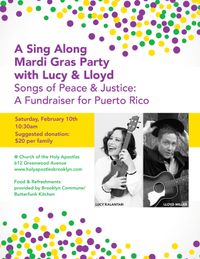 A Sing Along Mardi Gras Party with Lucy & Lloyd