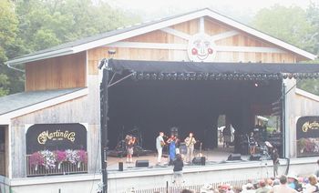 Run of the Mill String Band on the Main Stage at the 2003 Philadelphia Folk Festival
