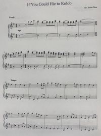 If You Could Hie to Kolob Sheet Music