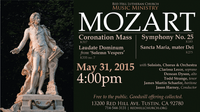 Mozart Coronation Mass (Tenor Soloist)