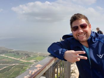 Gilad Rosinger on Mt Arbel
