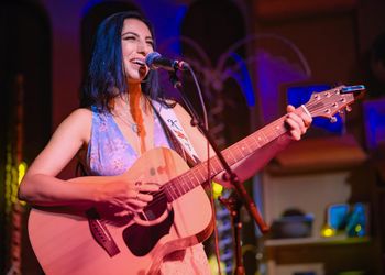 Katie performing Live at the Peppermint Club in Hollywood
