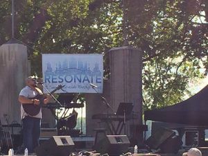 Saturday, Aug. 14th, 2014. RESONATE: Our first public appearance as a church, partnering with other local churches for a community-wide worship event