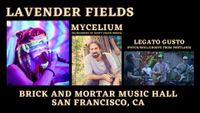 Lavender Fields, Mycelium, Legato Gusto Live @ Brick and Mortar!