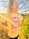 "So Mush Fun Tour" Lavender and Mustard Cotton T Shirts