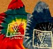 Unisex Tie-Dye Love Out Loud Pullover Hoodie